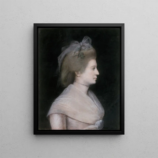 Sarah Lloyd Hillhouse - Ellen Sharples — framed artwork on a wall