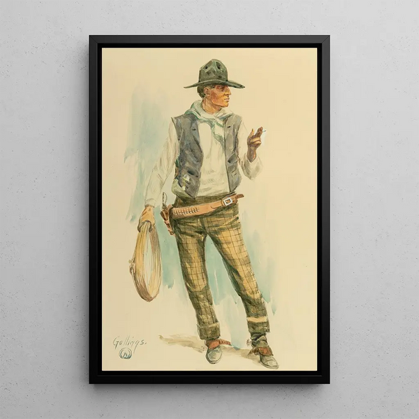 The Ranahan - Elling William Gollings — framed artwork on a wall