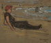 Girl by the Sea - Elmer Livingston Macrae — artwork view