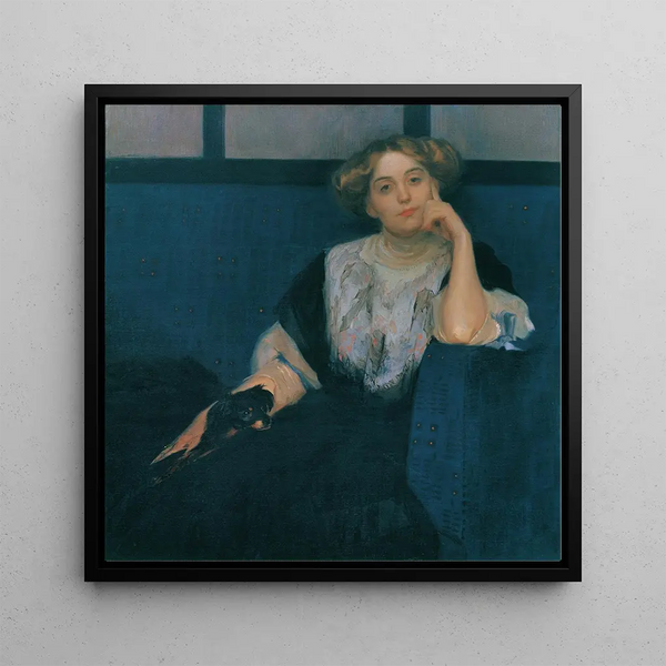 Elsa Galafrés - Otto Friedrich — framed artwork on a wall