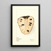 Annona cherimola Golden Russet - Elsie E. Lower — framed artwork on a wall