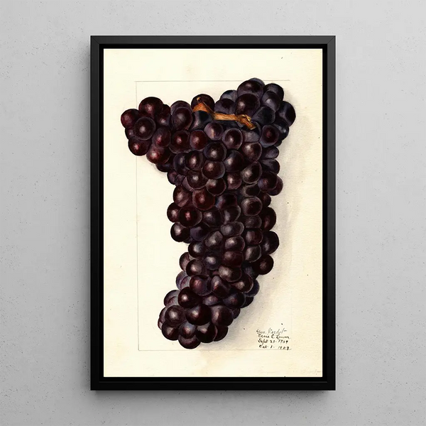 Vitis Gros Painting - Elsie E. Lower — framed artwork on a wall