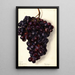 Vitis Clé - Elsie E. Lower — framed artwork on a wall