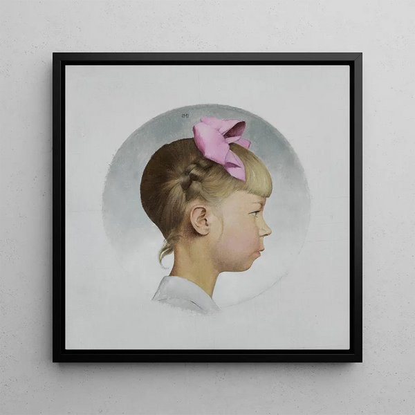 Elvire de Brissac - Bernard Boutet de Monvel — framed artwork on a wall