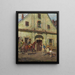 the City Hall in Oderberg - Emanuel Bachrach-Barée — framed artwork on a wall