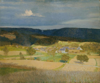 Village au soleil - Emanuel Baschny — artwork view