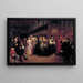 La Cour de Anne Boleyn - Emanuel Gottlieb Leutze — framed artwork on a wall