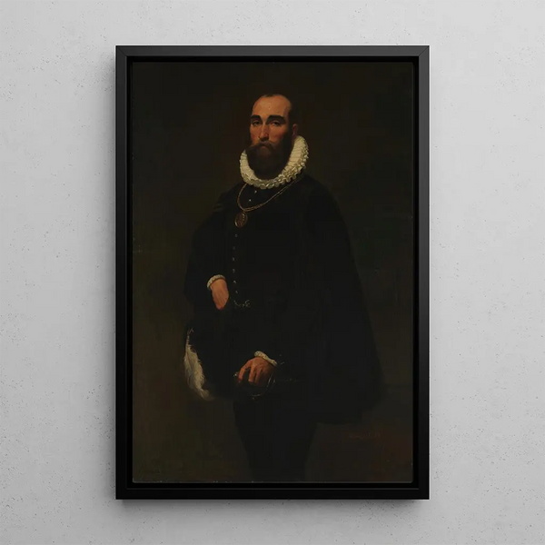 Worthington Whittredge - Emanuel Gottlieb Leutze — framed artwork on a wall
