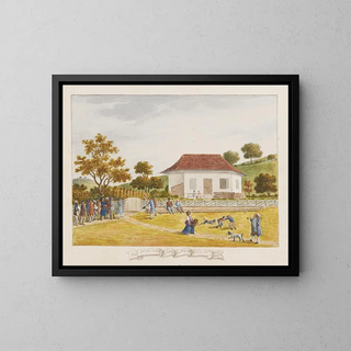 La purification dans le Blumistein - Emanuel Jenner — framed artwork on a wall