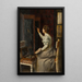 In the workshop - Emanuel Lindgren — framed artwork on a wall
