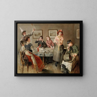 L'orchestre improvisé - Emanuel Spitzer — framed artwork on a wall