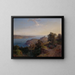 L'embouchure du Bosphore, Yoros Kalesi - Emanuel Stöckler — framed artwork on a wall