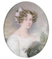 Portrait of a young woman with flowers in her hair - Emanuel Thomas Peter — artwork view