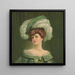Emerald Painting - Campbell Metzger Jacobson — framed artwork on a wall