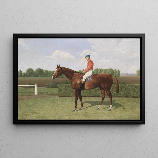 Gondola Painting - Emil Adam — framed artwork on a wall