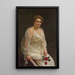 Edith Bolling Galt Wilson - Emil Alexay Olexk — framed artwork on a wall