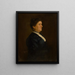 Image of the artist's mother - Emil Alexay Olexk — framed artwork on a wall