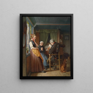 The Letter of See - Emil Bauch — framed artwork on a wall