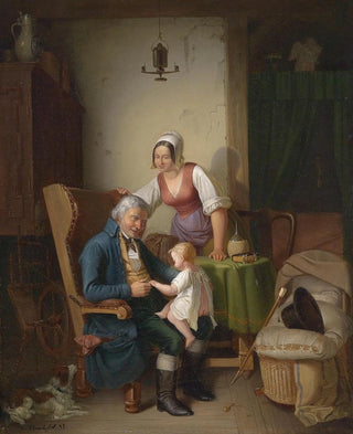 La joie du grand-père - Emil Bauch — artwork view