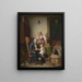 La joie du grand-père - Emil Bauch — framed artwork on a wall