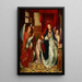 Annunciation - Emil Bublitz — framed artwork on a wall