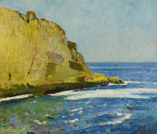 Bald Head Cliff Painting, York, Maine - Emil Carlsen — artwork view