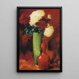 Emil Carlsen - Bouquet of Flowers and Vases.webp