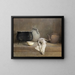 Étude en gris - Emil Carlsen — framed artwork on a wall