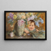 The Little Curious - Emil Czech — framed artwork on a wall