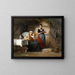 L'encouragement - Emil Gottlieb Schuback — framed artwork on a wall