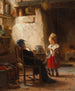 Grandfather and grandmother - Emil Gottlieb Schuback — artwork view