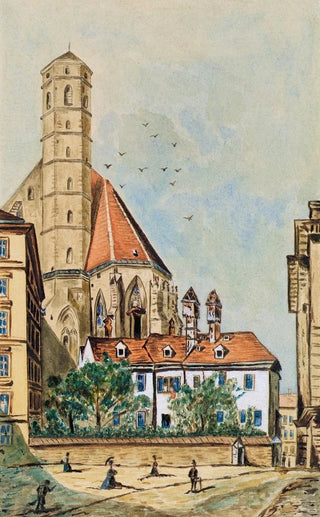 Emil Htter - Die Minoritenkirche in Wien.webp