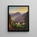 Wildbad Gastein - Emil Ludwig Lühr — framed artwork on a wall