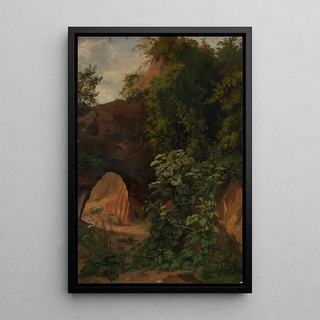 Emil Lugo - Felsentor mit wildem Krbis und Schierling.webp