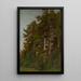 Pins et sous-bois - Emil Lugo — framed artwork on a wall