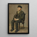 Chinese Painting - Emil Orlik — framed artwork on a wall