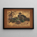 Japanese Garden Painting - Emil Orlik — framed artwork on a wall