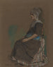 Girl of Volendam in costume - Emil Orlik — artwork view