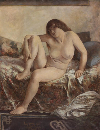 Female Nude Painting - Emil Orlik — artwork view