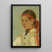 Daughter of Daolom - Emil Pacovský — framed artwork on a wall
