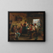 A Good Story - Emil Rau — framed artwork on a wall