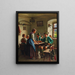 a farmhouse living room - Emil Rau — framed artwork on a wall