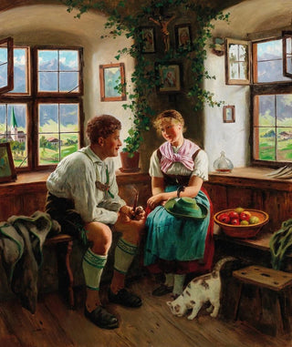 Under the Sanctuary of the House - Emil Rau — artwork view