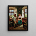 Under the Sanctuary of the House - Emil Rau — framed artwork on a wall
