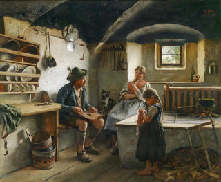 The player of the cithara - Emil Rau — artwork view