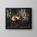 Les adorateurs - Emil Rau — framed artwork on a wall