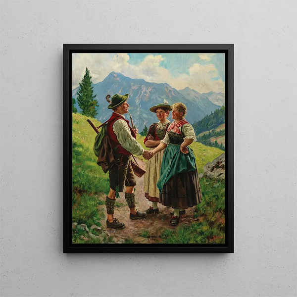 Article bon - Emil Rau — framed artwork on a wall