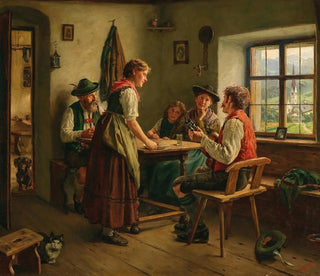 Entertainment in the living room - Emil Rau — artwork view