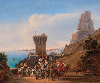 Family on the way - Emil Theodor Richter — artwork view