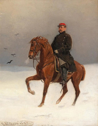 Soldat à cheval - Emil Volkers — artwork view